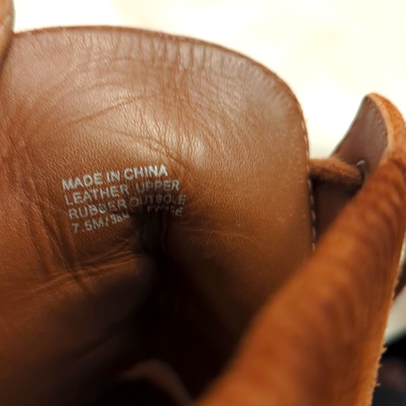 Michael Kors BROWN wedge booties - Picture 9 of 11